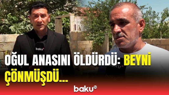 Baxdım ki, həyat yoldaşımı qətlə yetirib | Bakıdakı hadisənin qandonduran detalları