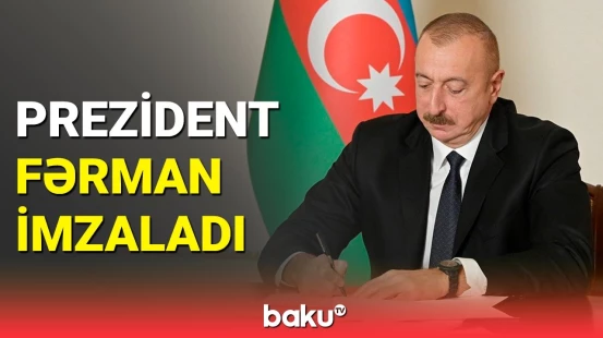 İlham Əliyev Dövlət İmtahan Mərkəzinin Müşahidə Şurası ilə bağlı fərman imzaladı