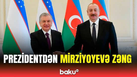 İlham Əliyev və Mirziyoyev arasında telefon danışığı | Prezidentlər nələrdən danışdı?