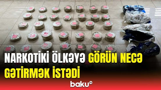 İrandan narkotik daşıyanların planı pozuldu | Əməliyyatın anbaan görüntüləri