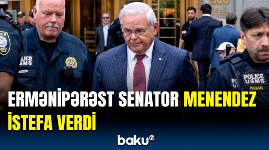 Senatorun qarşısına iki seçim qoyuldu | Menendez qərarını verdi