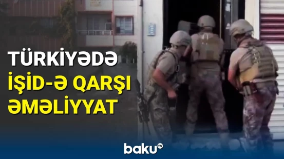 Şübhəli şəxslər ələ keçdi | Türkiyənin 13 vilayətindən əməliyyat görüntüləri