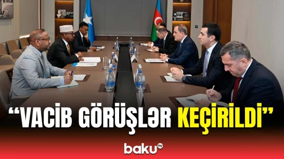 Ceyhun Bayramov Somali XİN rəhbəri ilə hansı məsələləri müzakirə etdi?