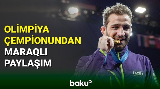 Hidayət Heydərov Olimpiya çempionluğu ilə bağlı paylaşım etdi