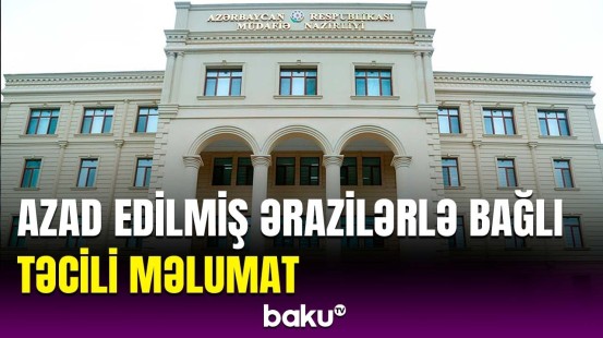 Müdafiə Nazirliyindən Qarabağda tapılanlarla bağlı vacib paylaşım