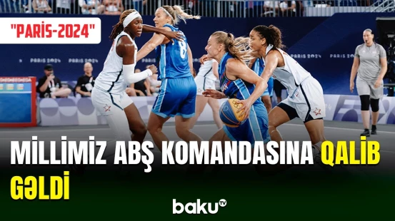 Basketbol millimiz ABŞ kollektivinə qalib gəlib