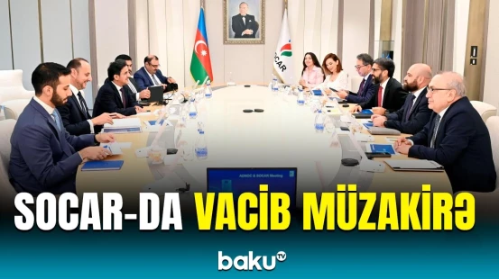 Rövşən Nəcəf ADNOC şirkətinin icraçı direktoru ilə görüşdü