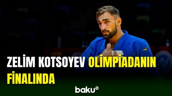 Cüdoçumuz Zelim Kotsoyev Paris Olimpiadasının finalına yüksəlib