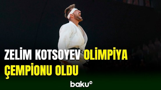 Cüdoçumuz Zelim Kotsoyev Olimpiya çempionu olub