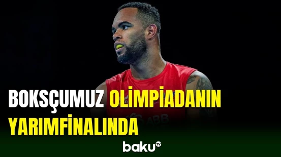 Boksçumuz Alfonso Dominges Olimpiadanın yarımfinalında
