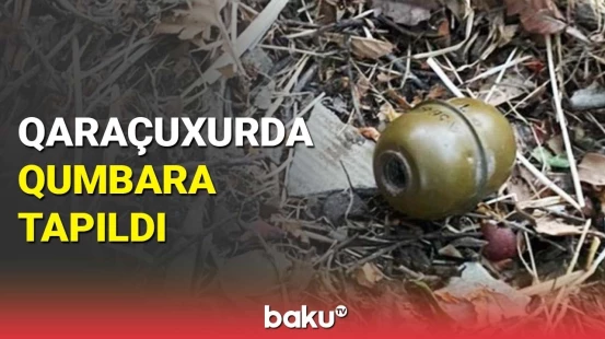 Suraxanıda sursat aşkarlandı | FHN hərəkətə keçdi