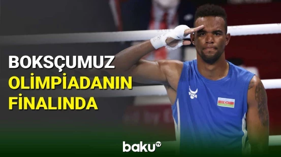 Boksçumuz Alfonso Dominges Olimpiadanın finalına yüksəlib