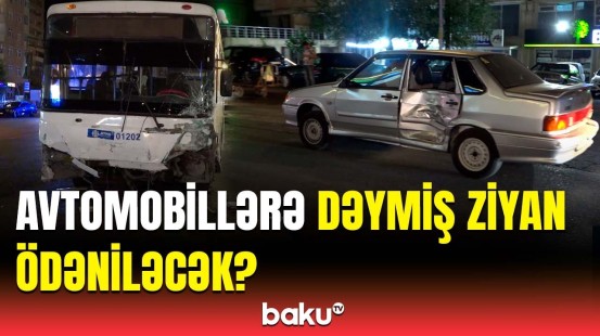 Daşıyıcı şirkətdən Yeni Yasamaldakı ağır qəza barədə vacib açıqlama