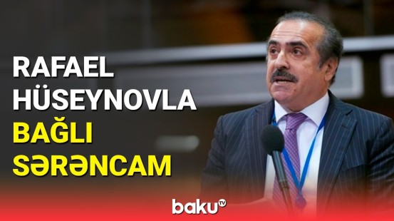 Prezident Rafael Hüseynovu təltif etdi | SƏRƏNCAM