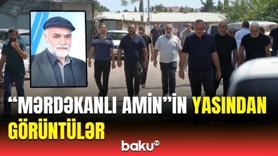 Mərdəkanda qətlə yetirilən Aminin yas mərasimi keçirildi