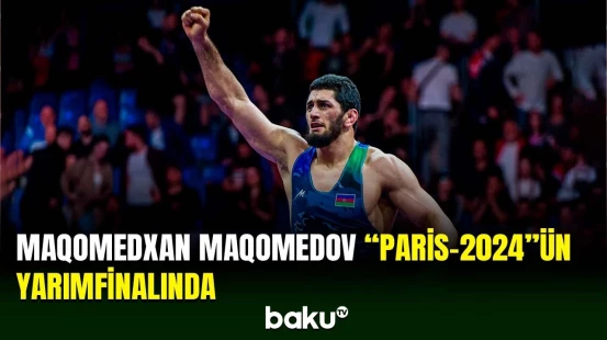 Güləşçimiz Maqomedxan Maqomedovdan Olimpiadada 2-ci qələbə