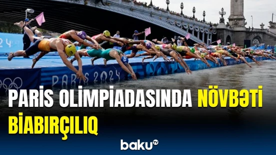 "Paris-2024"də almaniyalı üzgüçülərin başına nə gəldi?