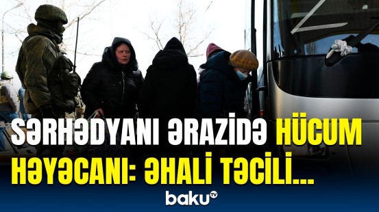 Ukrayna daha bir ərazidə hücuma keçdi? | Rusiyalı qubernatordan təcili məlumat