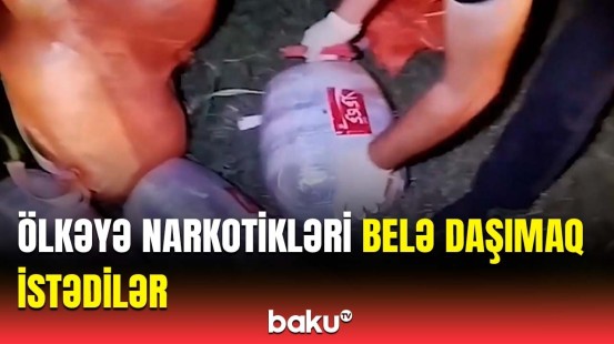 Qaçaqmalçılara polis basqını | İmişlidəki əməliyyatdan görüntülər