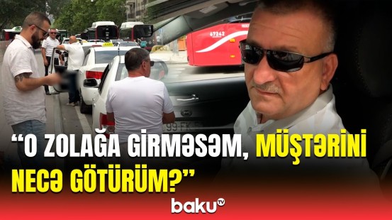 Taksilər avtobus zolağına hansı halda daxil ola bilər? | Sürücülərin diqqətinə