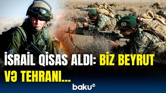 İsrail raket atəşinə tutuldu | “Hizbullah”la gərginlik pik həddə