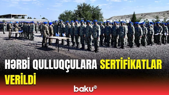 “Komando başlanğıc kursu”nun buraxılış mərasimi keçirildi