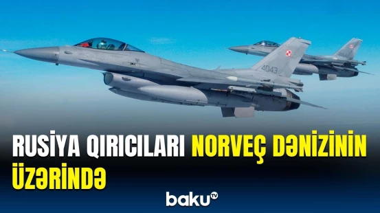 Rusiyanın hərbi təyyarələri Norveç dənizinin üzərində uçdu