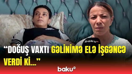 Həkim insanlığa sığmayan hərəkət etdi | Övladını itirən ananın fəryadı