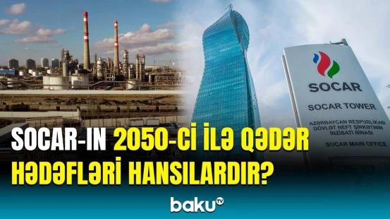 SOCAR-ın dekarbonizasiya istiqamətində hədəfləri açıqlanıb