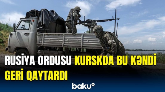 Rusiya Ukraynanın hücumlarının qarşısını aldı | Detallar açıqlandı