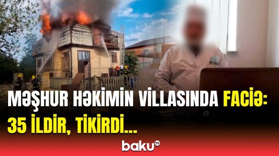 Yanğın çardaqda başladı, sonra isə... | Masallıda qorxulu anlar