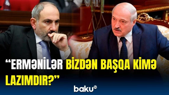 Lukaşenko Ermənistana qarşı sərt çıxış etdi | Sabah Makron olmayacaq və hamı Ermənistanı...