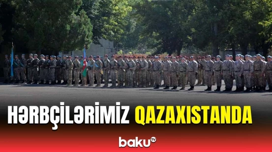 Azərbaycan və Qazaxıstan ordularının təlimi | "Altın Kıran-2024"ün açılış mərasimi