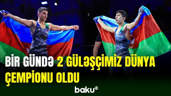 Gənc güləşçilərimiz U-17 dünya çempionatında uğurla çıxış ediblər