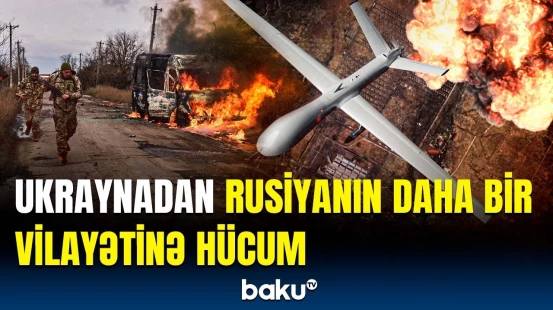 Uçuşlar təcili dayandırıldı | Rusiyanın ərazisi güclü PUA atəşinə tutuldu