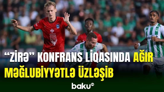 "Zirə" klubu Konfrans liqasında növbəti matçına çıxıb