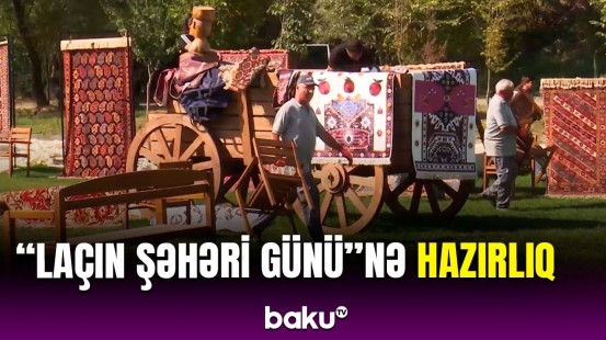 "Laçın Şəhəri Günü"nə hazırlıq işlərindən maraqlı görüntülər