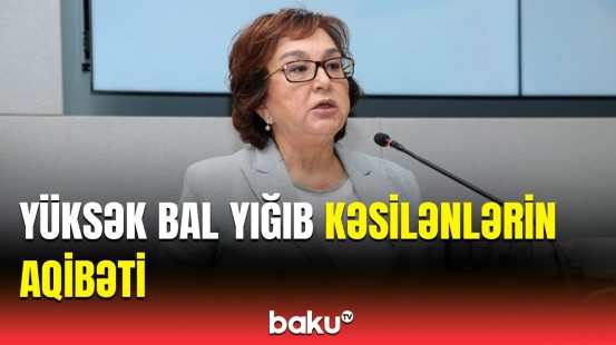 Ödənişsiz yerlər boşalanda... | Məleykə Abbaszadədən kəsilən abituriyentlərə xəbərdarlıq