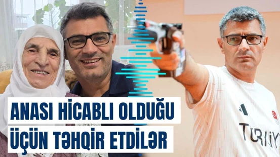 Olimpiadada gündəmə düşən Yusuf Dikeç anası barədə təhqirlərə cavab verdi