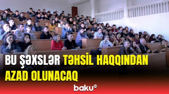 Azərbaycanda kimlər ödənişsiz təhsil alacaq? | Elm və Təhsil Nazirliyindən açıqlama