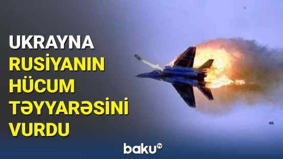 Ukraynadan Rusiyaya növbəti zərbə | Təyyarə heyəti isə...
