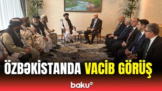 Şahin Mustafayev Əfqanıstan rəsmisi ilə görüşdü | Nələr müzakirə edildi?