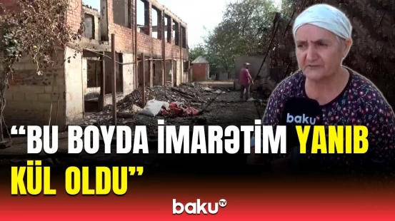 Gördüm ki, partladı, dişlərimiz də yandı | Ailə yaşadıqları dəhşəti danışdı