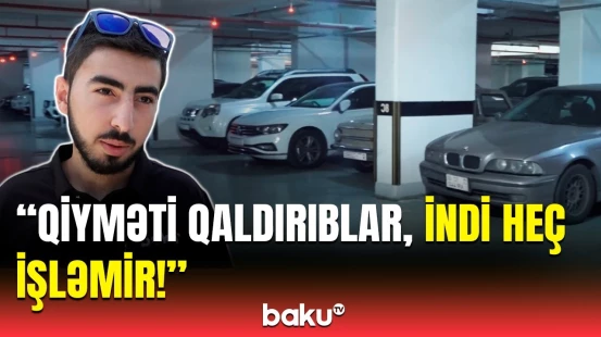 Bakıdakı bu parklanma yerləri və eskalatorlar niyə acınacaqlı vəziyyətdədir?
