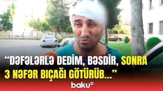 Zəng elədilər ki, oğlunu vurublar... | Lənkəranda xoruz qonşular arasında qan saldı