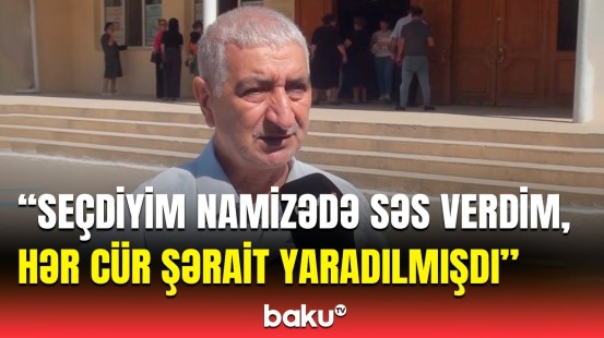 Ürəyimin səsi ilə qəlbimdəki insana səs verdim | Şirvanda səsvermə prosesində son vəziyyət