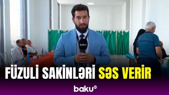 Çox qürurvericidir ki... | Füzulidə parlament seçkisi ilə bağlı vəziyyət necədir?