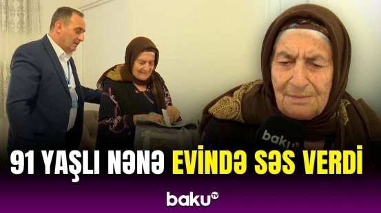 32 ildən sonra Laçınımda səs verdim | Qızxanım nənə təəssüratlarını bölüşdü