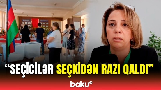 Heç bir təzyiq olmadan istədiyim namizədə səs verdim | Bərdədən ən son görüntülər