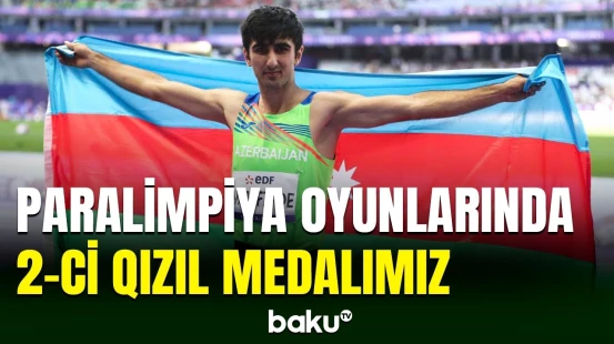 Paraatletimiz Səid Nəcəfzadə Paralimpiya çempionu olub
